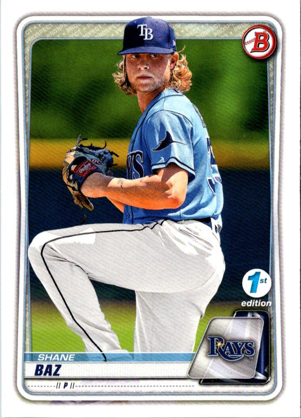 2020 Bowman 1st Edition Shane Baz #BFE-20