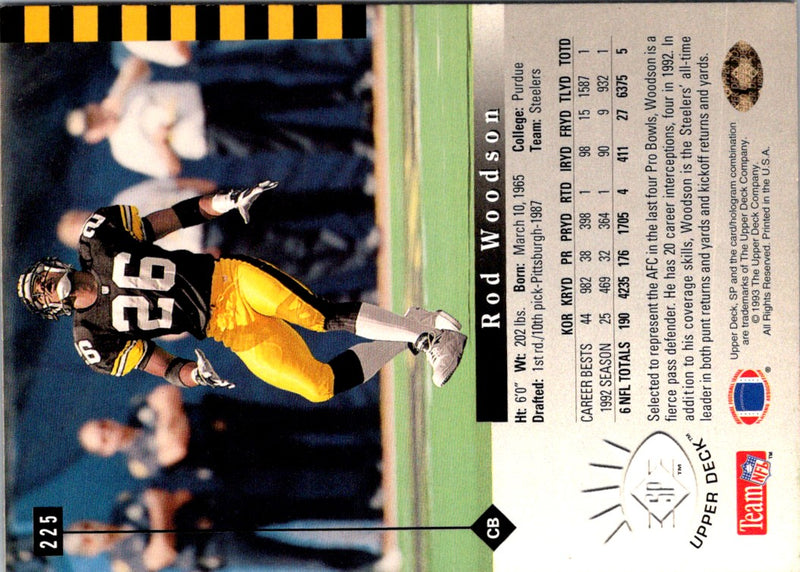 1993 SP Rod Woodson