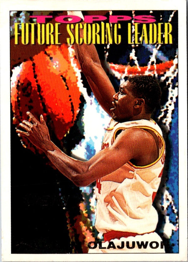 1993 Topps Hakeem Olajuwon #385