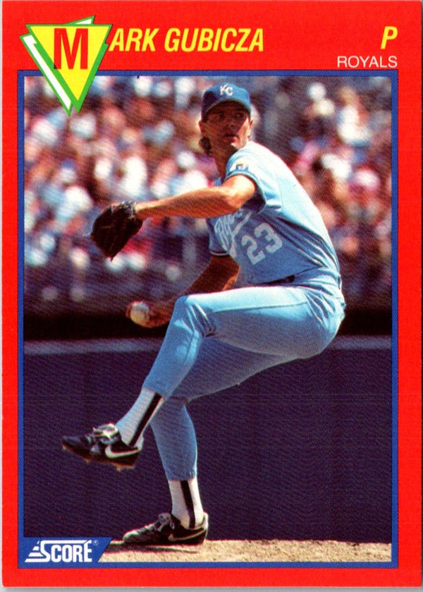 1989 Score Baseball's 100 Hottest Players Mark Gubicza #69
