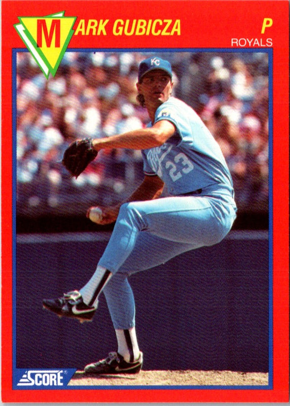 1989 Score Baseball's 100 Hottest Players Mark Gubicza #69