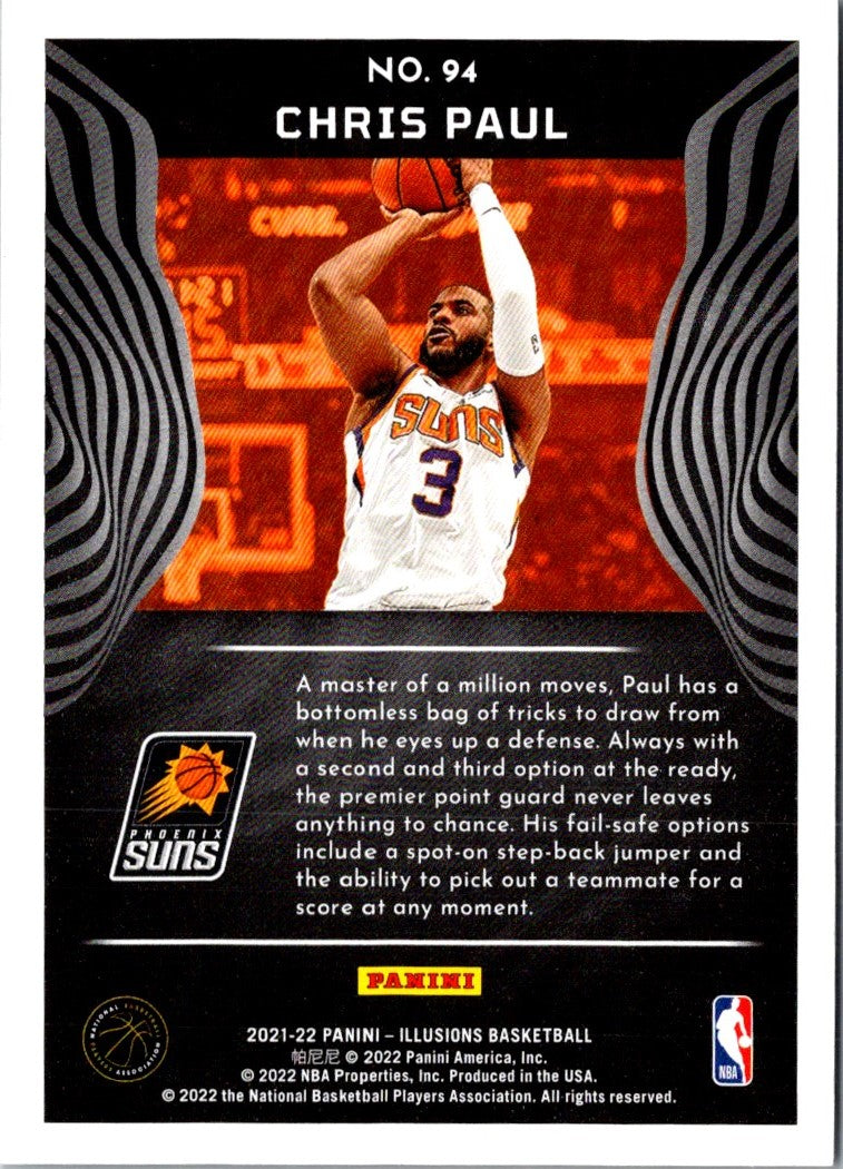 2022 Panini Contenders Optic Chris Paul