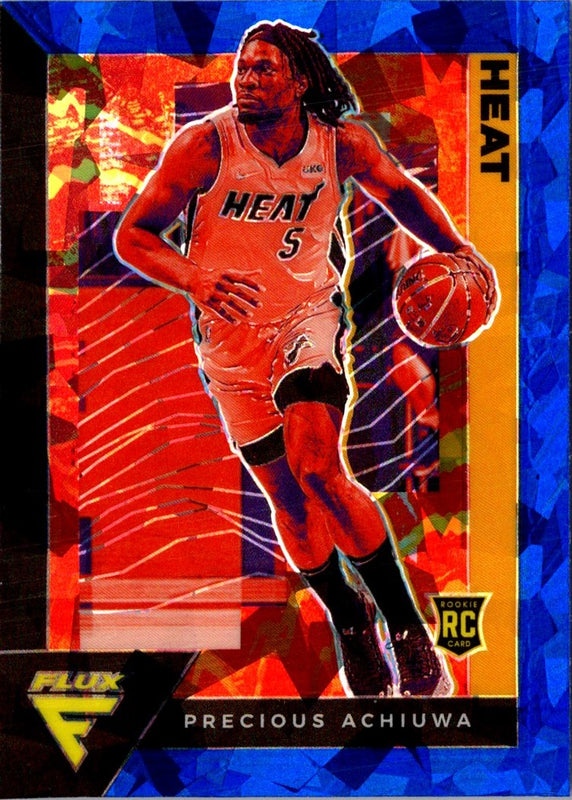 2020 Panini Flux Blue Precious Achiuwa #218