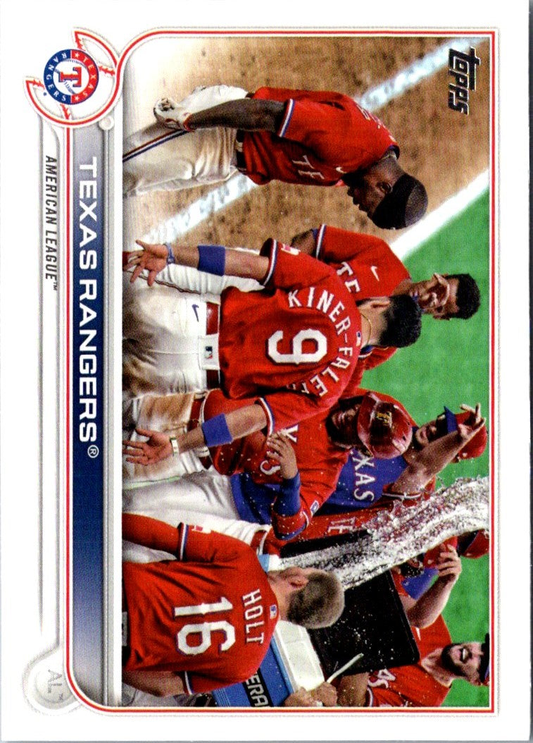 2022 Topps Texas Rangers