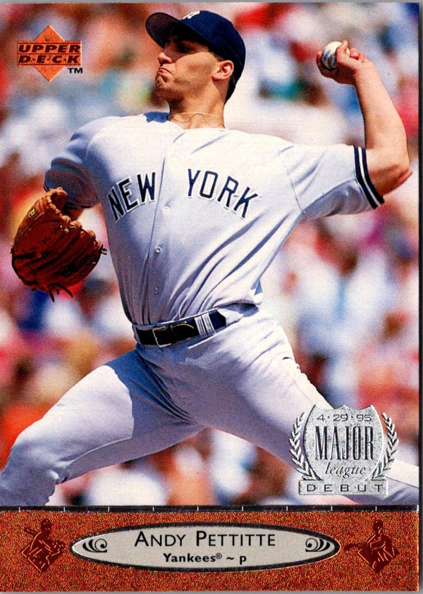 1996 Upper Deck Andy Pettitte #144