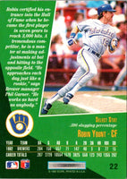 1993 Select Robin Yount #22