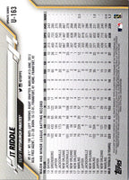 2020 Topps Update Gold Foil JT Riddle #U-163
