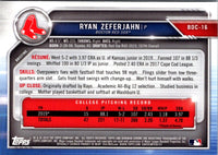 2019 Bowman Draft Chrome Ryan Zeferjahn #BDC-16