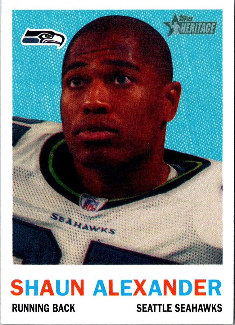 2005 Topps Draft Picks & Prospects Shaun Alexander