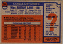 1976 Topps MacArthur Lane