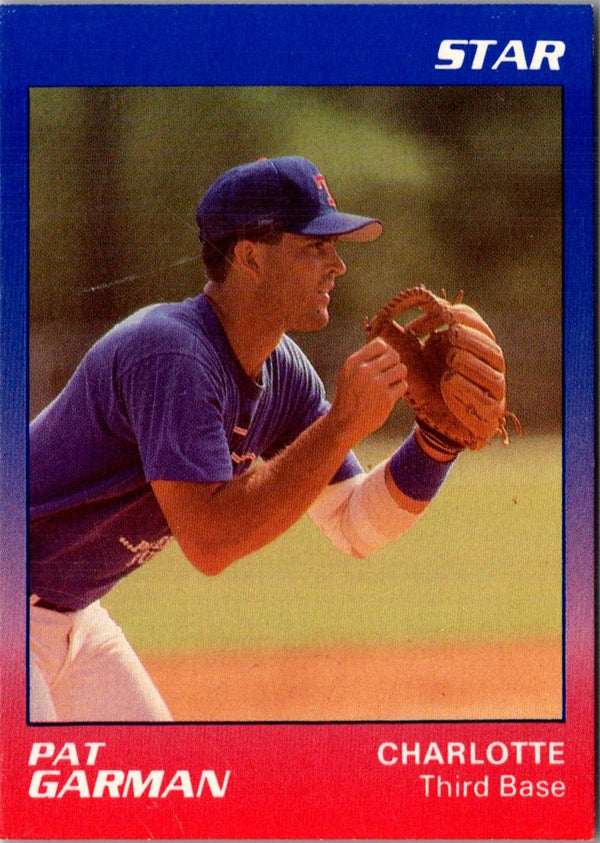 1989 Star Charlotte Rangers Pat Garman #8