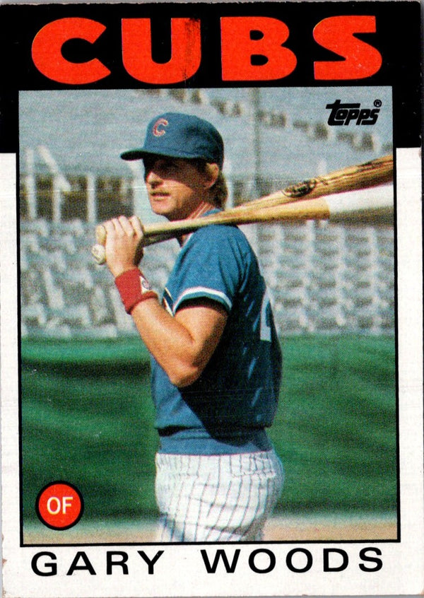 1986 Topps Gary Woods #611