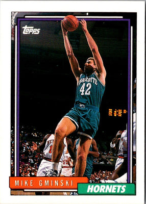 1992 Topps Mike Gminski #240