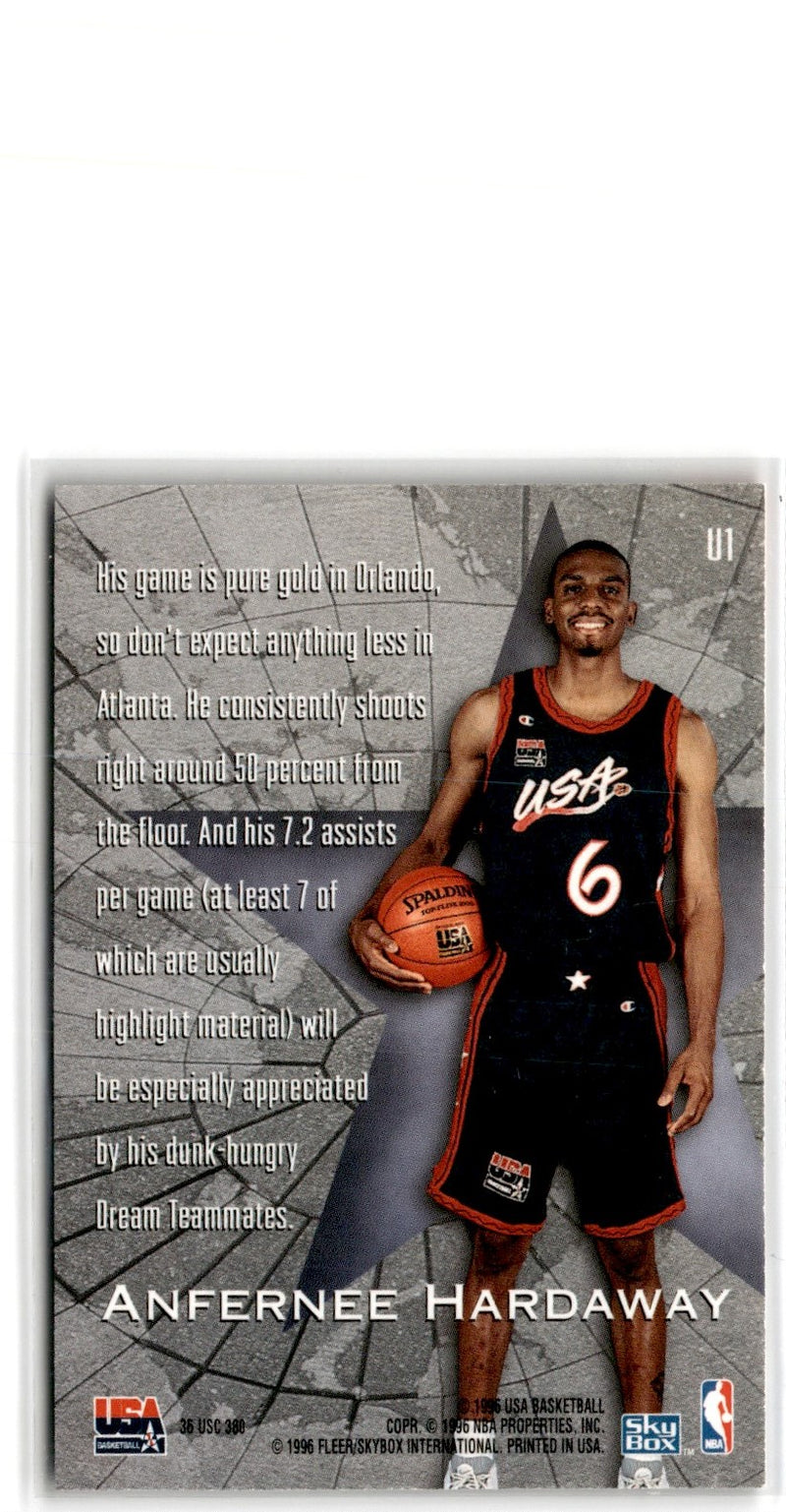 1995 SkyBox Premium USA Basketball Anfernee Hardaway