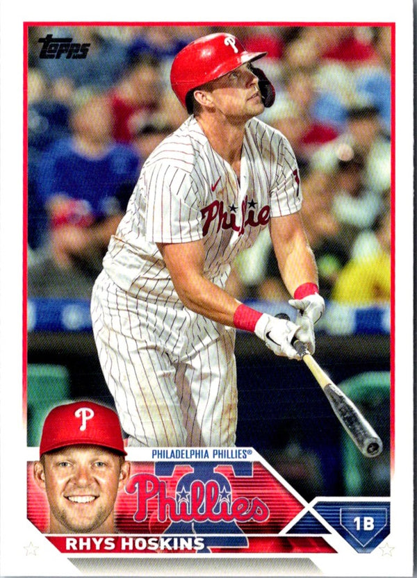 2023 Topps Rhys Hoskins #221