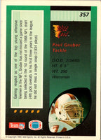 1992 Wild Card Paul Gruber #357