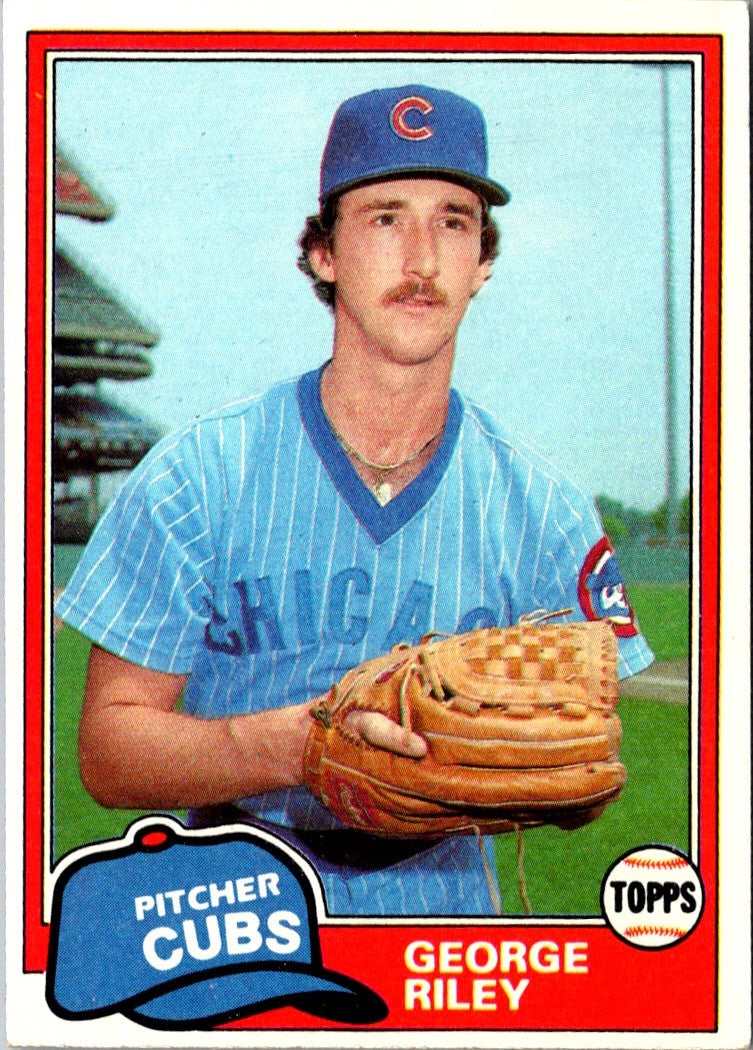 1981 Topps George Riley