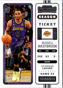 2022 Panini Contenders Season Ticket Russell Westbrook