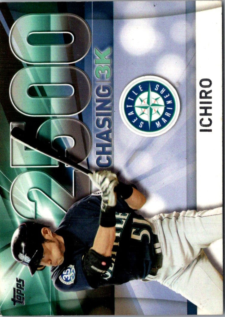 2017 Honus Bonus Fantasy Baseball Career Stats Ichiro 3030 Hits Ichiro
