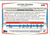 2014 Bowman Chrome Prospects Victor Payano #BCP86