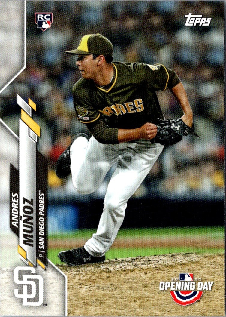 2020 Topps Opening Day Andres MuÃ±oz