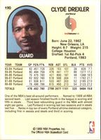 1989 Hoops Clyde Drexler #190