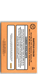 2021 Donruss Bartolo Colon