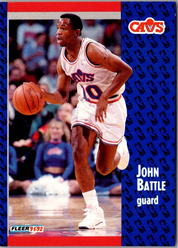 1991 Fleer John Battle #260