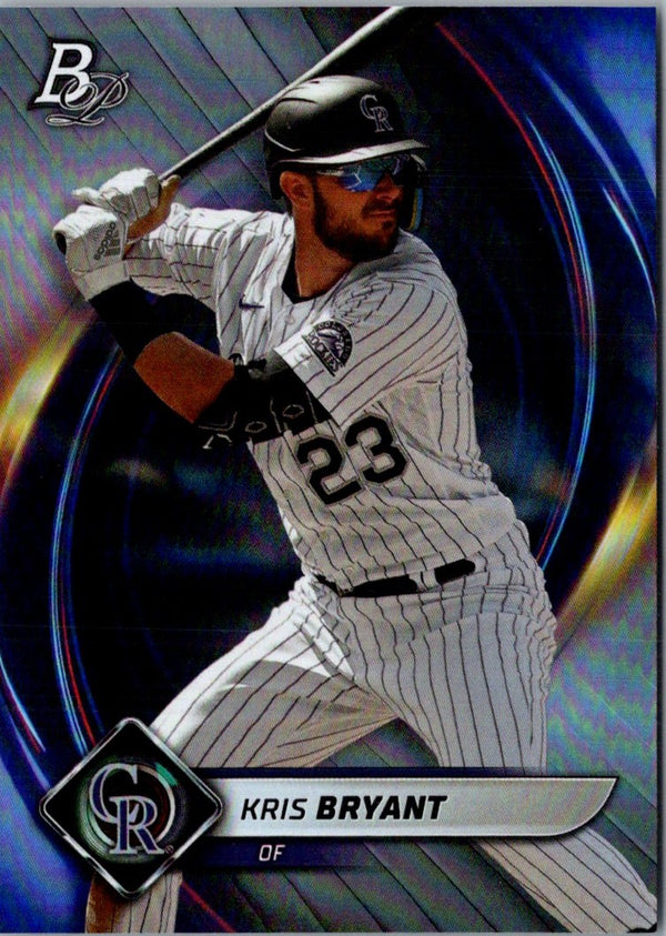 2022 Bowman Platinum Kris Bryant #20