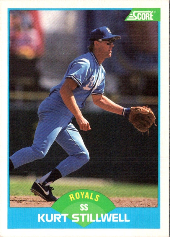 1989 Score Kurt Stillwell #162