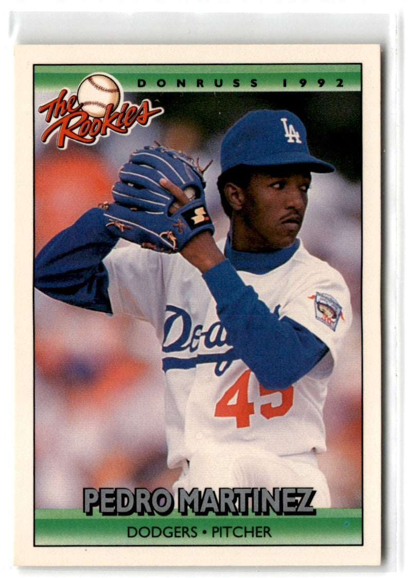 1992 Donruss The Rookies Pedro Martinez