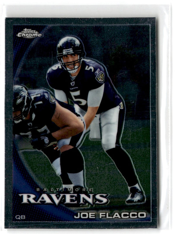 2010 Topps Chrome Joe Flacco #C59