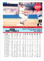 1992 Fleer Don Mattingly #237