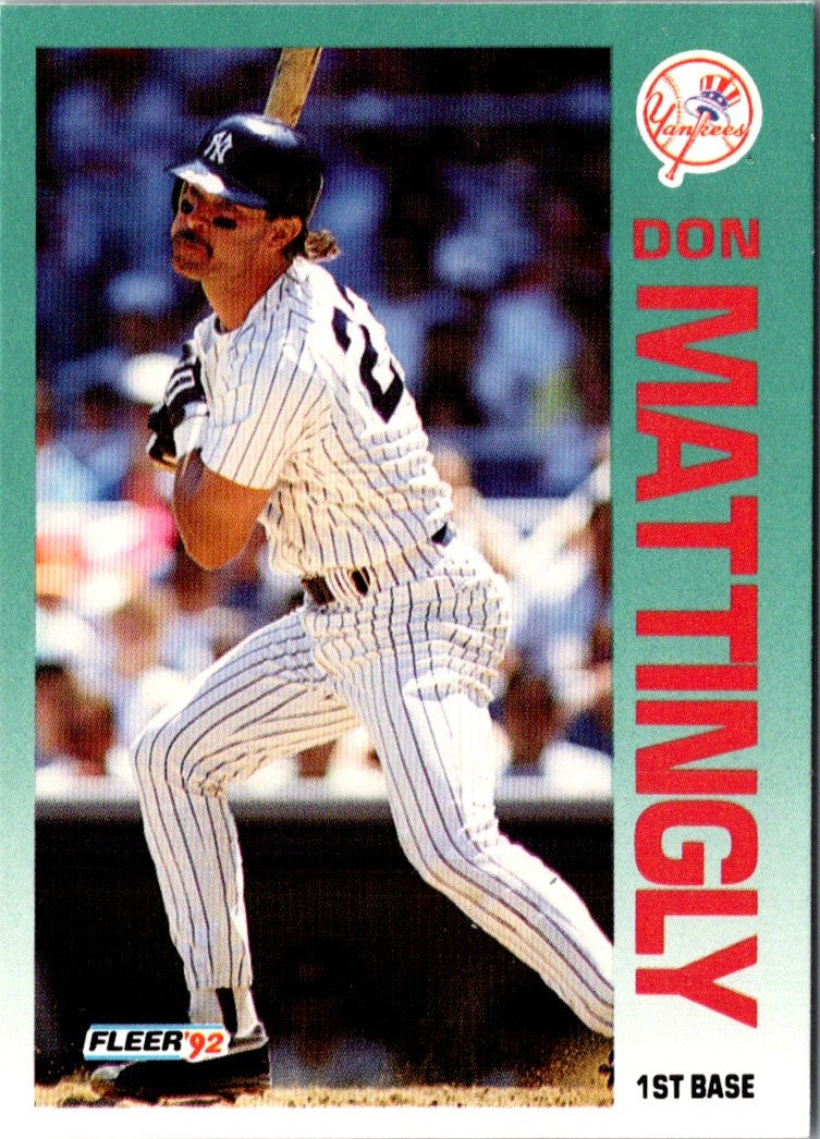 1992 Fleer Don Mattingly