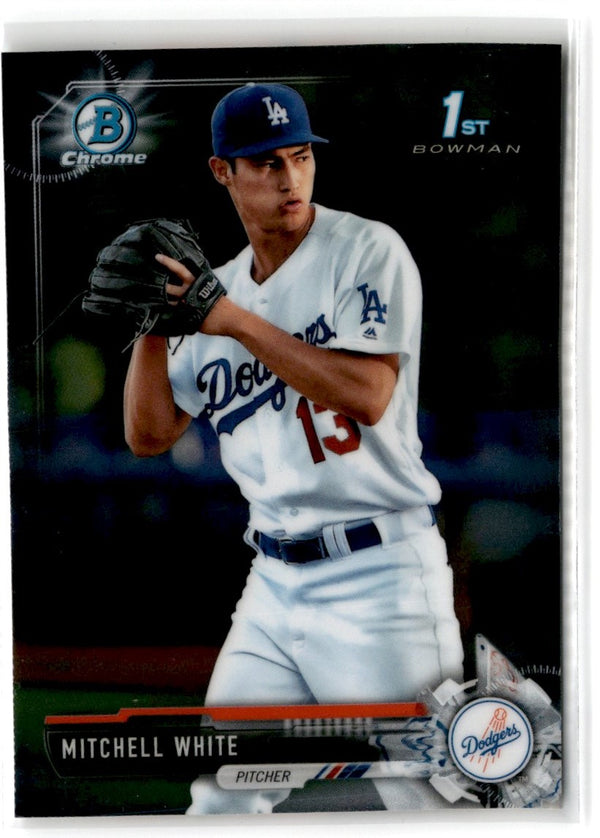 2017 Bowman Chrome Mini Mitchell White #BCP190