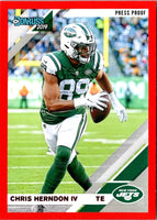 2019 Donruss Blue Press Proof Chris Herndon IV #192