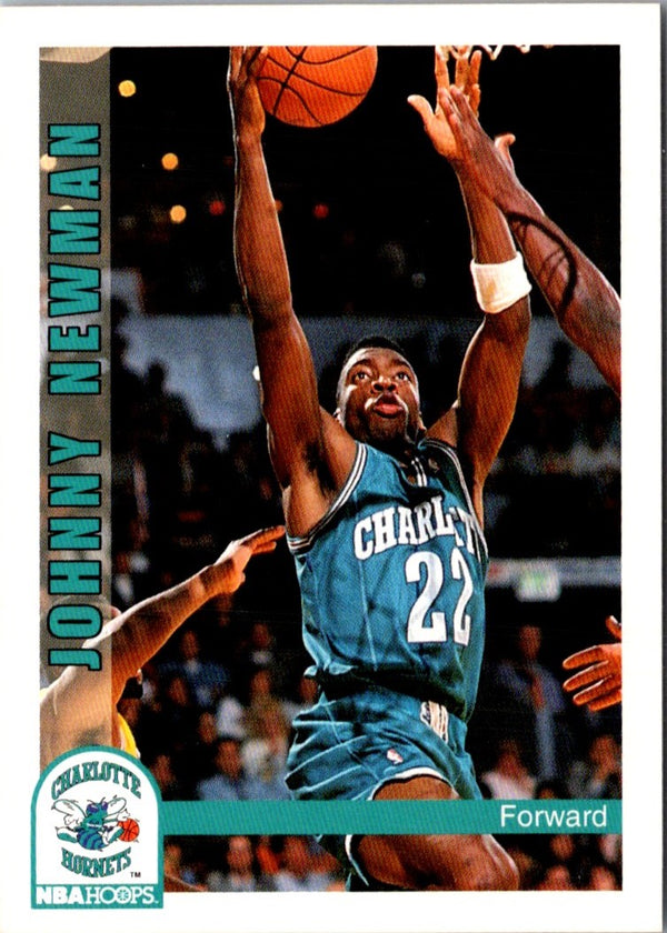 1992 Hoops Johnny Newman #25