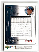 1999 Upper Deck MVP Chipper Jones #15