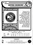 2022 Hoops Red Backs Onyeka Okongwu