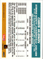 1995 Topps Factory Jaguars Chris Hudson #463