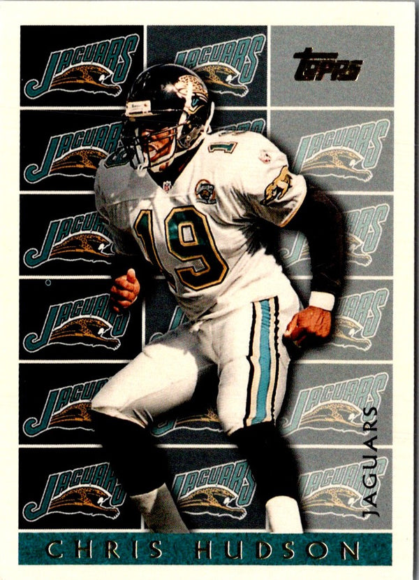 1995 Topps Factory Jaguars Chris Hudson #463