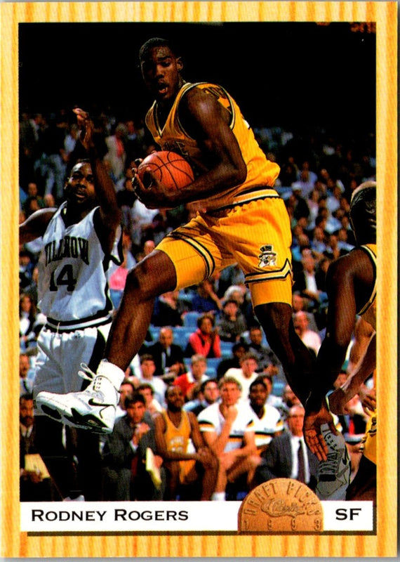 1993 Classic Draft Picks Gold Rodney Rogers #6