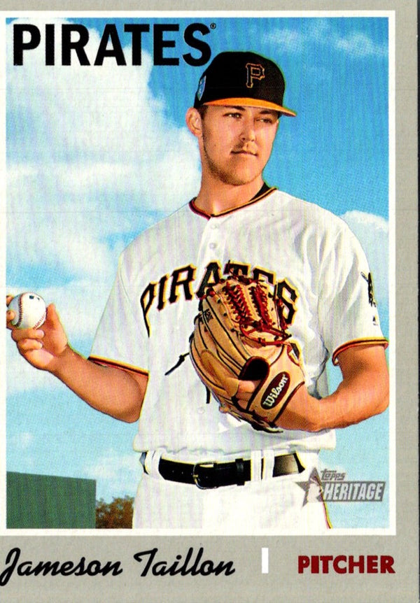 2019 Topps Heritage Jameson Taillon #236