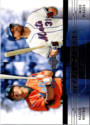 2005 Upper Deck Kazuo Matsui/Mike Piazza #279