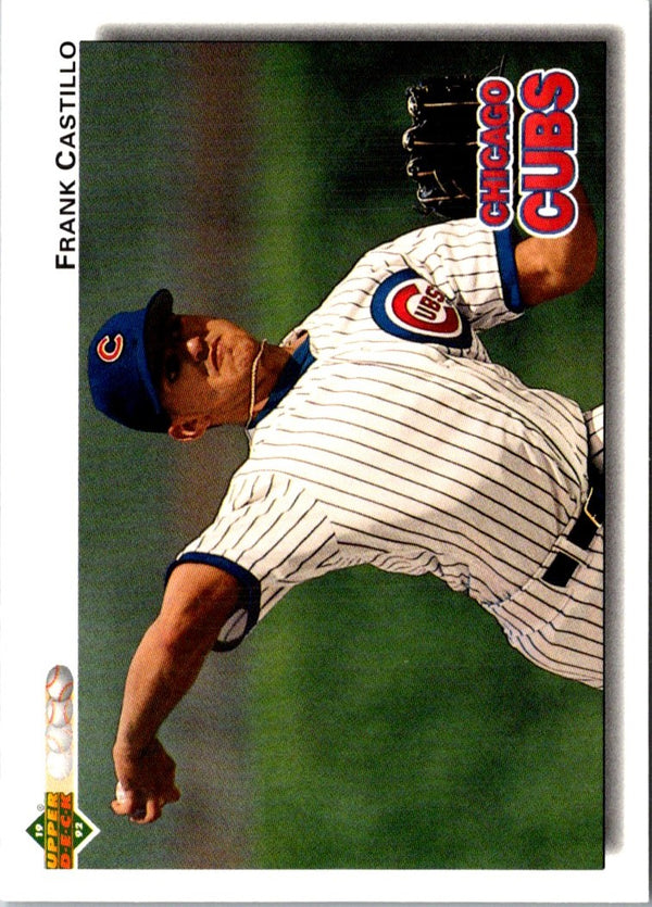 1992 Upper Deck Frank Castillo #526 Rookie