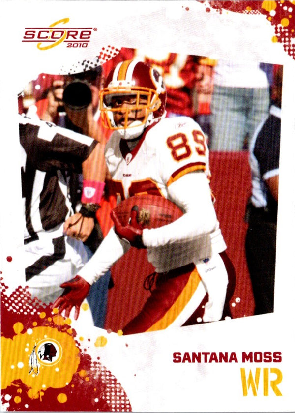 2010 Score Santana Moss #300