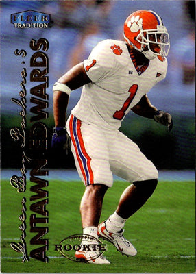 1999 Fleer Tradition Antuan Edwards #266 Rookie