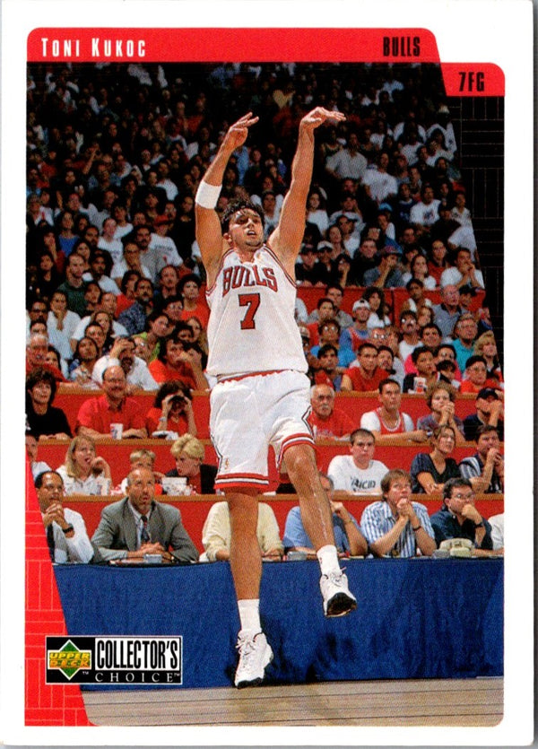 1997 Collector's Choice Chicago Bulls Toni Kukoc #CB2