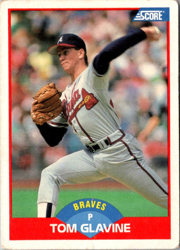 1989 Score Tom Glavine #442