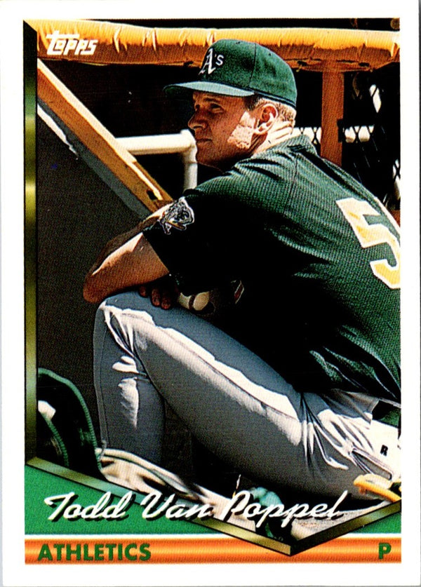 1994 Topps Todd Van Poppel #559